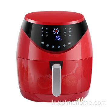 Accessoires de cuisine 5.5L Digital Electric Deep Friteuses Air Fryer